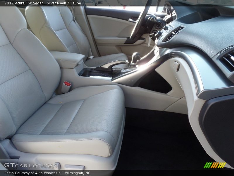 Silver Moon / Taupe 2012 Acura TSX Sedan