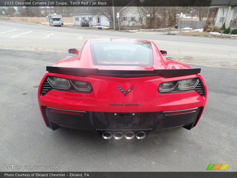 Torch Red / Jet Black 2015 Chevrolet Corvette Z06 Coupe