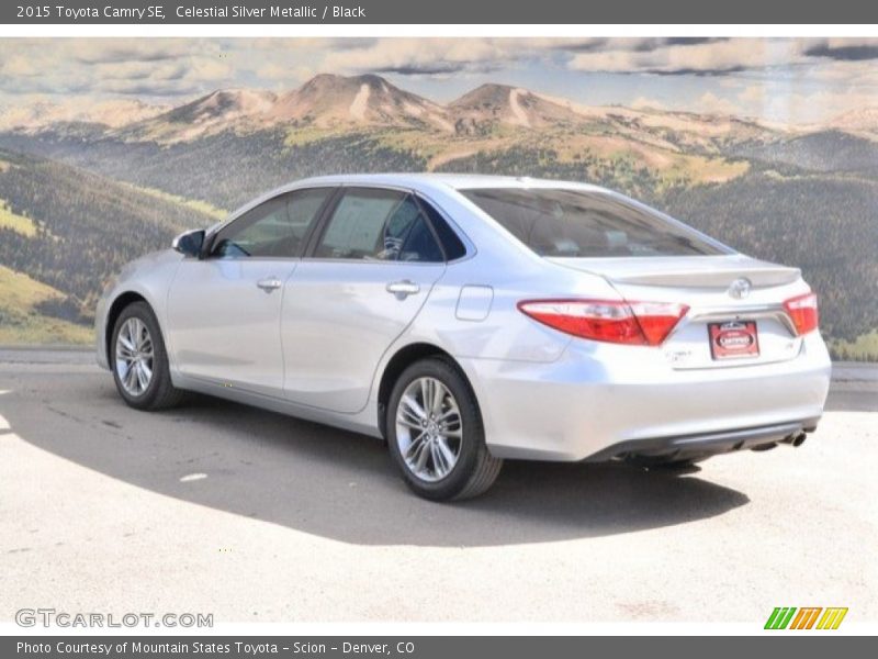 Celestial Silver Metallic / Black 2015 Toyota Camry SE