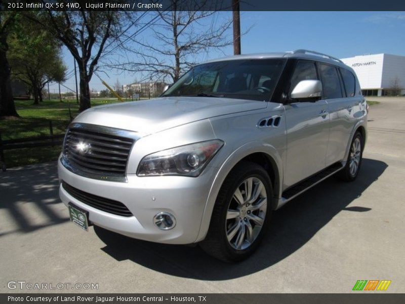 Liquid Platinum / Graphite 2012 Infiniti QX 56 4WD
