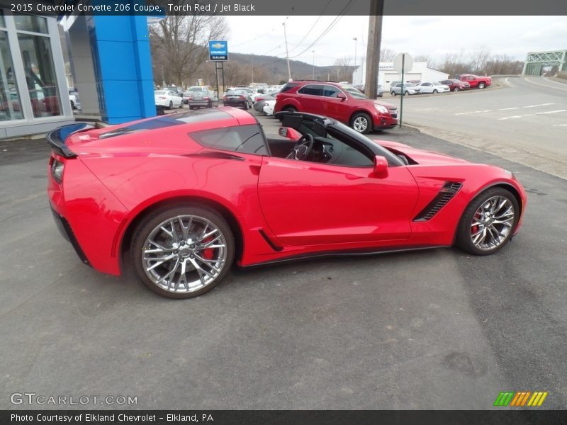 Torch Red / Jet Black 2015 Chevrolet Corvette Z06 Coupe