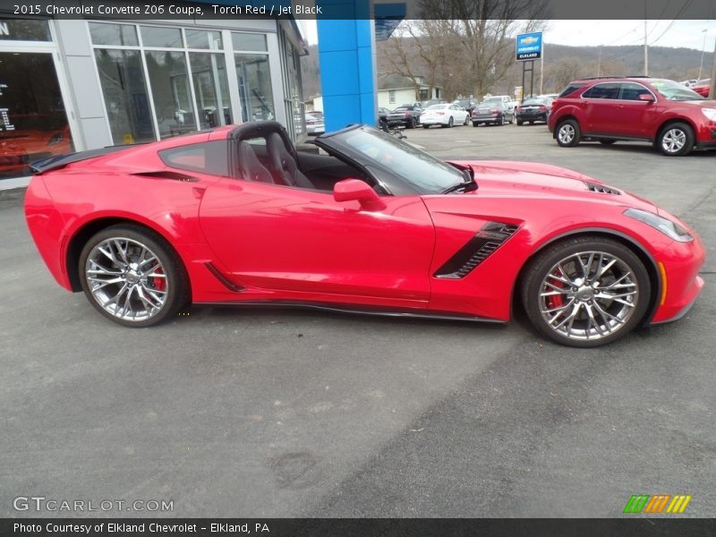 Torch Red / Jet Black 2015 Chevrolet Corvette Z06 Coupe