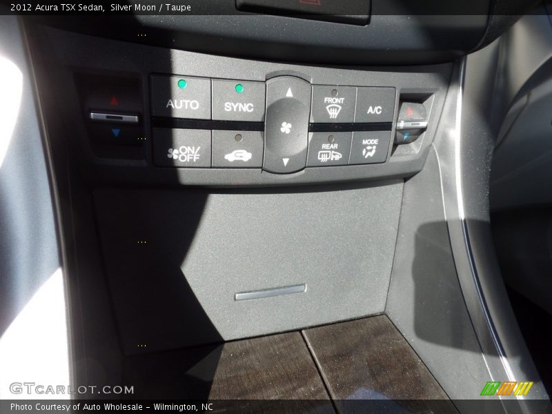 Silver Moon / Taupe 2012 Acura TSX Sedan