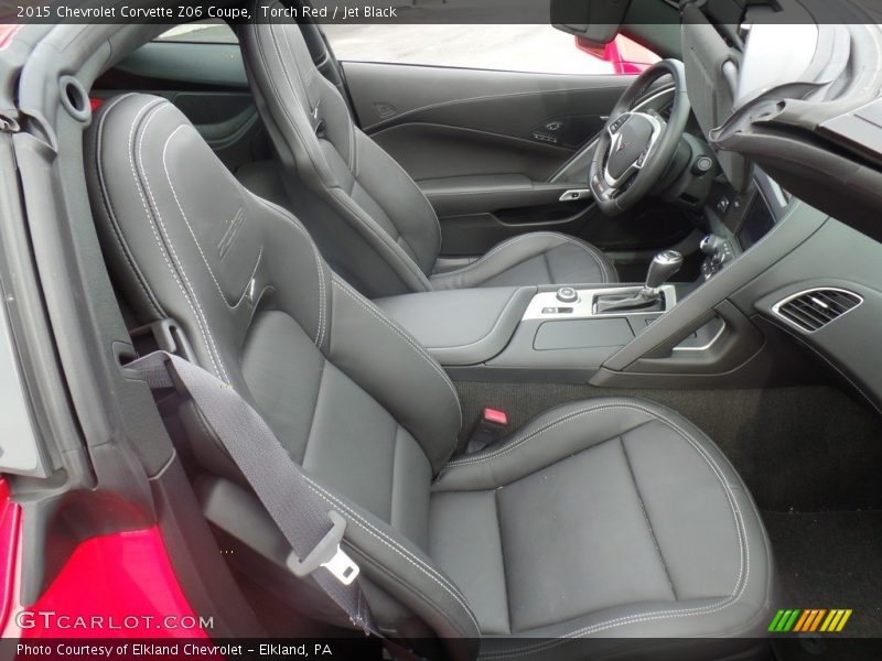 Front Seat of 2015 Corvette Z06 Coupe