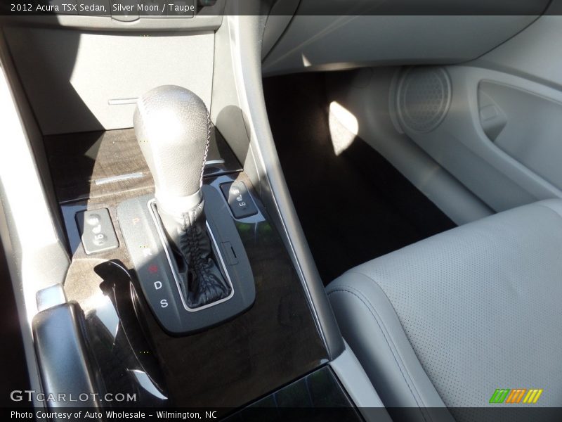 Silver Moon / Taupe 2012 Acura TSX Sedan