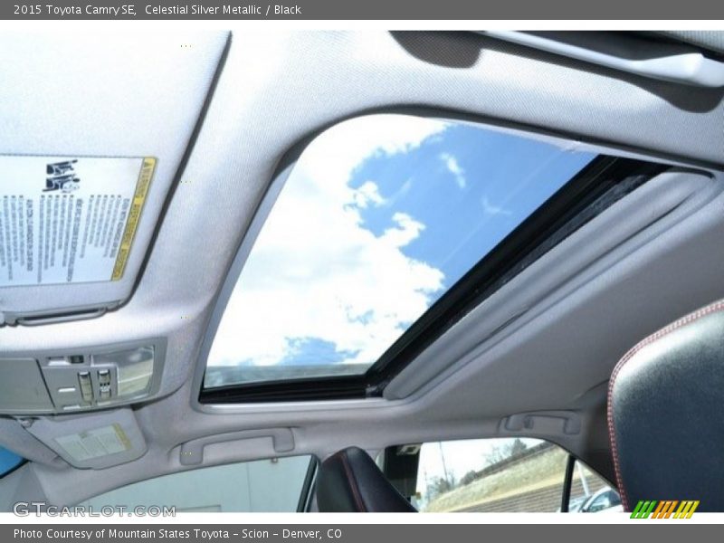 Celestial Silver Metallic / Black 2015 Toyota Camry SE