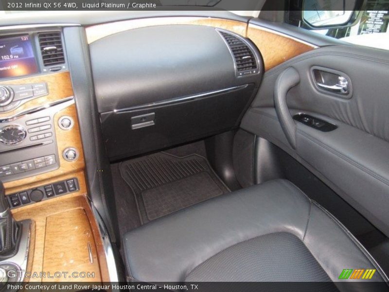 Liquid Platinum / Graphite 2012 Infiniti QX 56 4WD