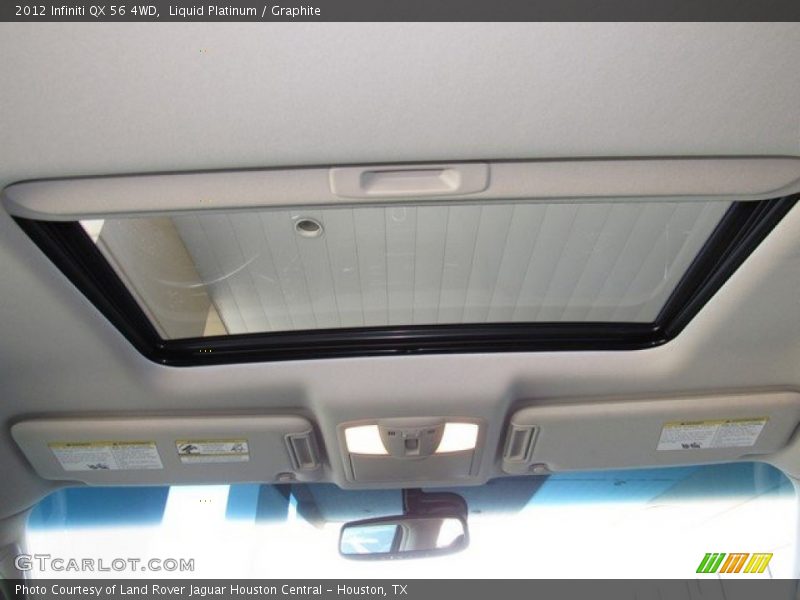 Liquid Platinum / Graphite 2012 Infiniti QX 56 4WD