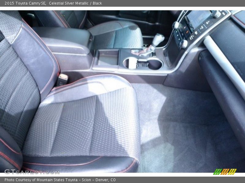 Celestial Silver Metallic / Black 2015 Toyota Camry SE