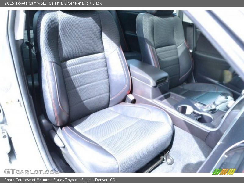 Celestial Silver Metallic / Black 2015 Toyota Camry SE