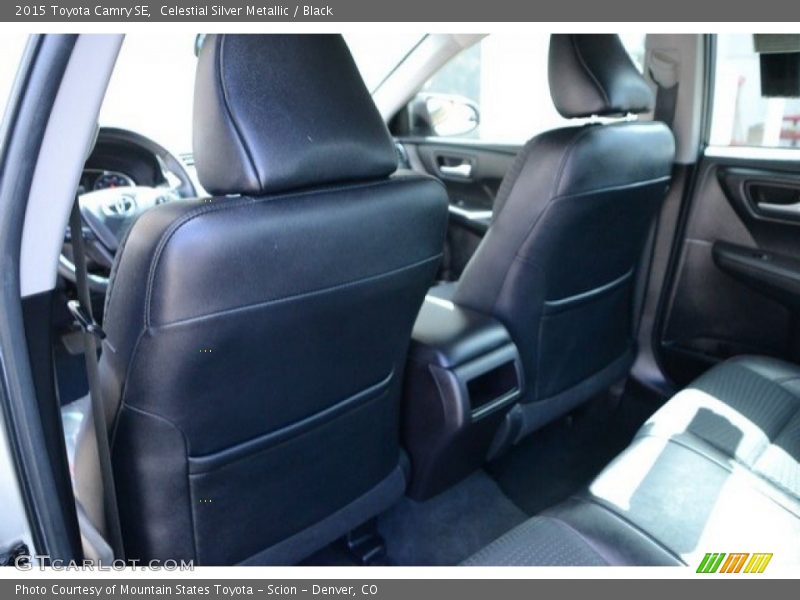 Celestial Silver Metallic / Black 2015 Toyota Camry SE