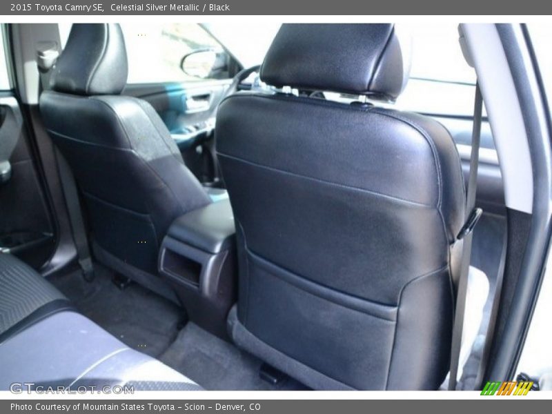 Celestial Silver Metallic / Black 2015 Toyota Camry SE