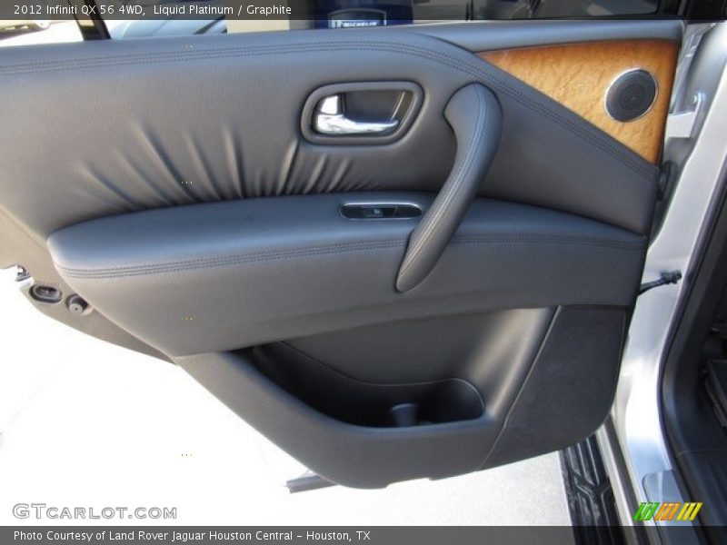 Liquid Platinum / Graphite 2012 Infiniti QX 56 4WD