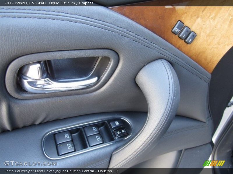 Liquid Platinum / Graphite 2012 Infiniti QX 56 4WD