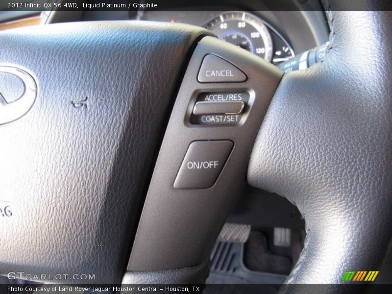 Liquid Platinum / Graphite 2012 Infiniti QX 56 4WD