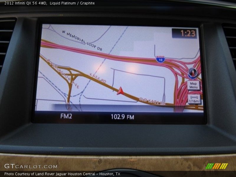 Liquid Platinum / Graphite 2012 Infiniti QX 56 4WD