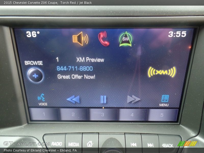 Torch Red / Jet Black 2015 Chevrolet Corvette Z06 Coupe