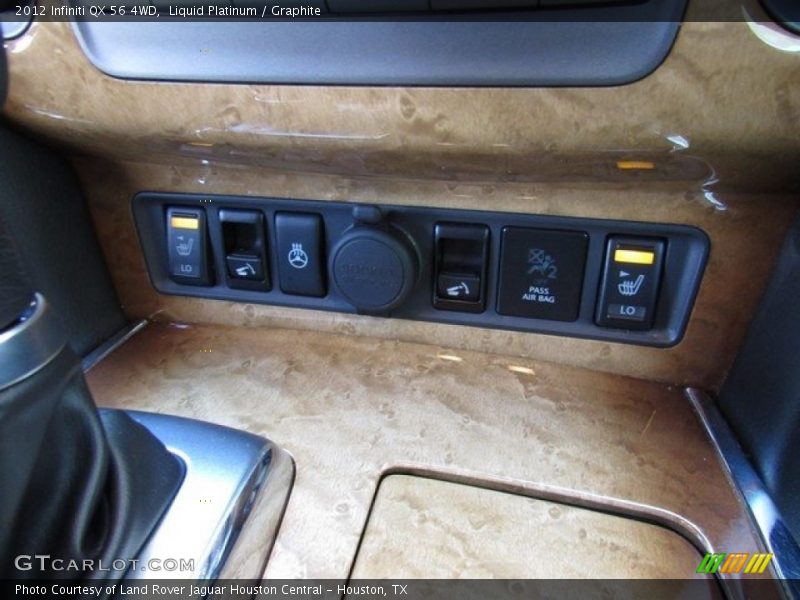 Liquid Platinum / Graphite 2012 Infiniti QX 56 4WD