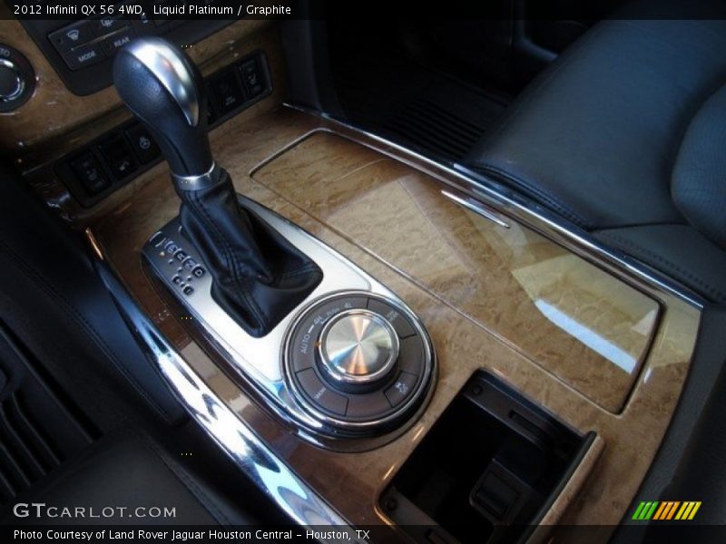 Liquid Platinum / Graphite 2012 Infiniti QX 56 4WD