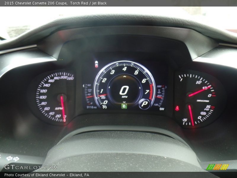  2015 Corvette Z06 Coupe Z06 Coupe Gauges