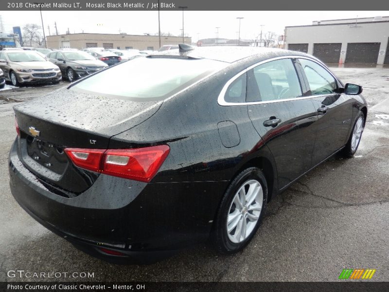 Mosaic Black Metallic / Jet Black 2018 Chevrolet Malibu LT