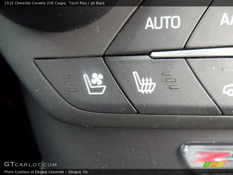 Torch Red / Jet Black 2015 Chevrolet Corvette Z06 Coupe