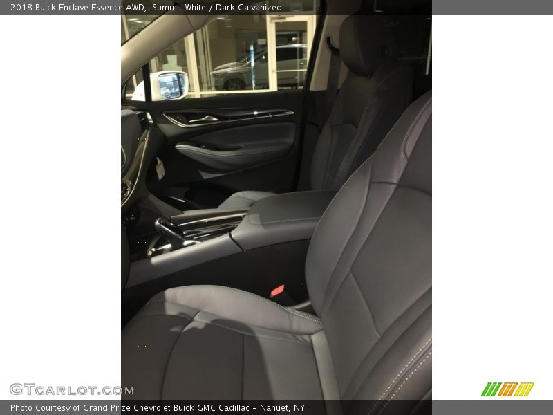 Summit White / Dark Galvanized 2018 Buick Enclave Essence AWD