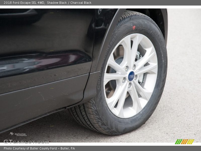 Shadow Black / Charcoal Black 2018 Ford Escape SEL 4WD
