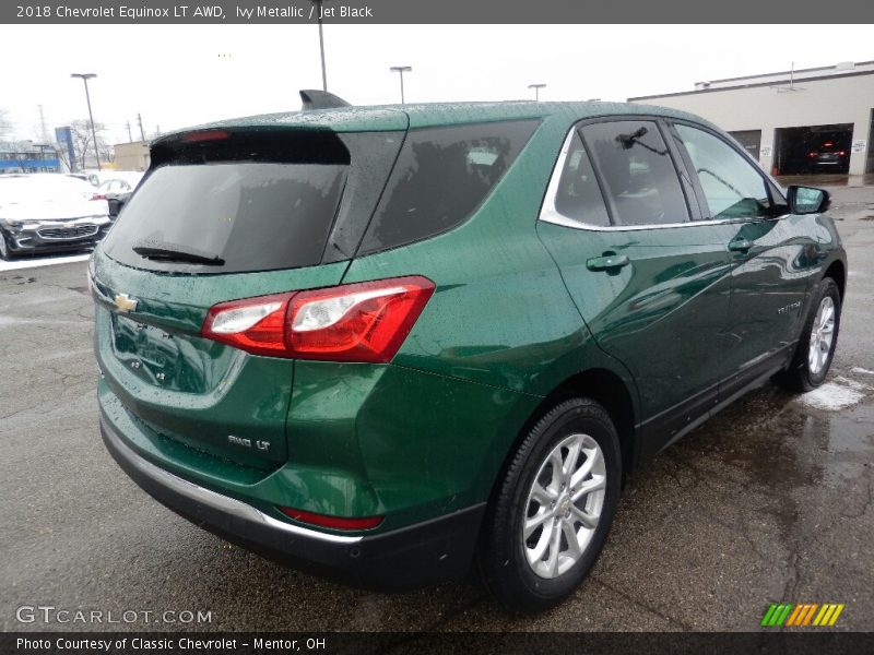 Ivy Metallic / Jet Black 2018 Chevrolet Equinox LT AWD