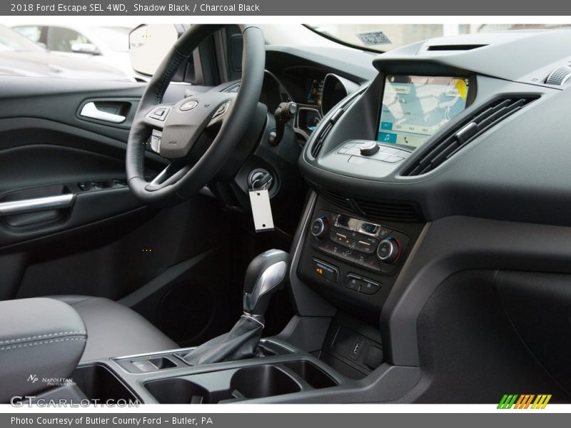 Shadow Black / Charcoal Black 2018 Ford Escape SEL 4WD