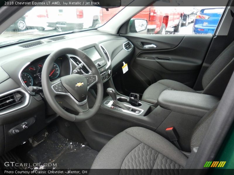 Ivy Metallic / Jet Black 2018 Chevrolet Equinox LT AWD