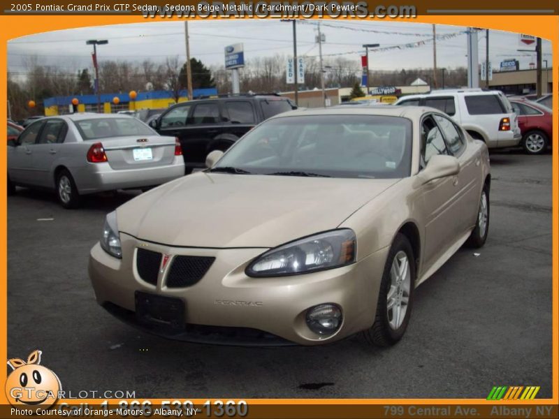 Sedona Beige Metallic / Parchment/Dark Pewter 2005 Pontiac Grand Prix GTP Sedan