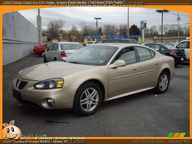 Sedona Beige Metallic / Parchment/Dark Pewter 2005 Pontiac Grand Prix GTP Sedan