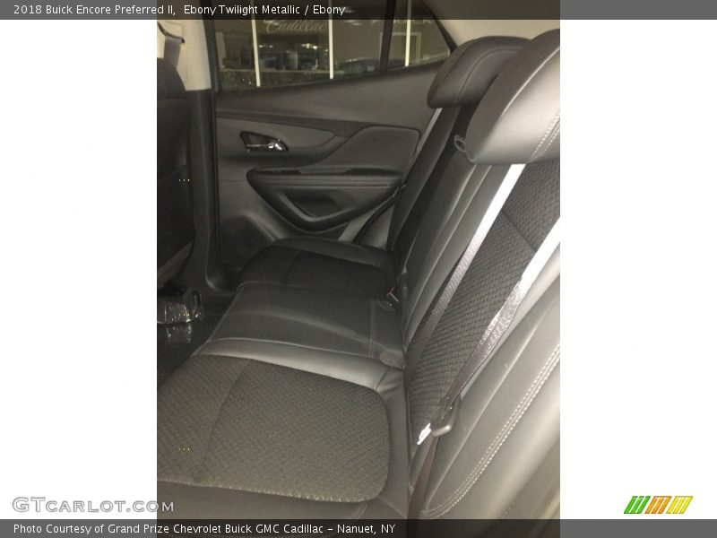 Ebony Twilight Metallic / Ebony 2018 Buick Encore Preferred II