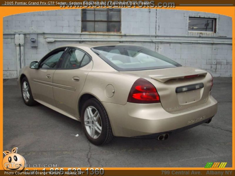 Sedona Beige Metallic / Parchment/Dark Pewter 2005 Pontiac Grand Prix GTP Sedan
