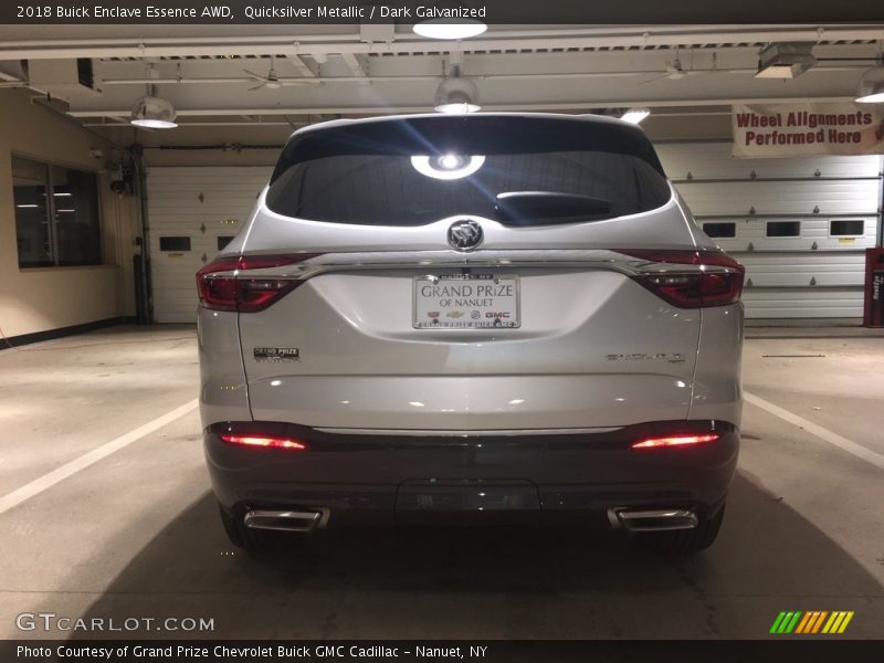 Quicksilver Metallic / Dark Galvanized 2018 Buick Enclave Essence AWD