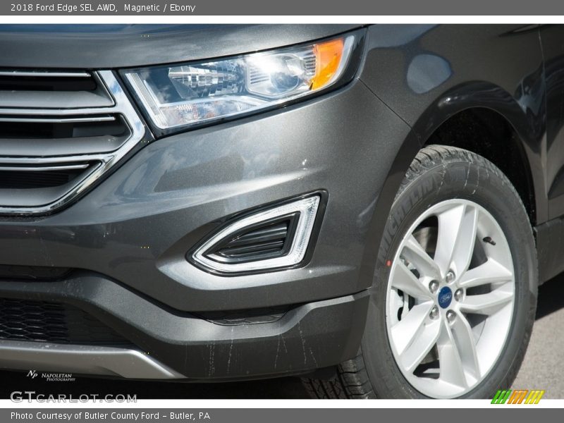 Magnetic / Ebony 2018 Ford Edge SEL AWD