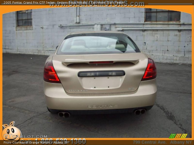 Sedona Beige Metallic / Parchment/Dark Pewter 2005 Pontiac Grand Prix GTP Sedan