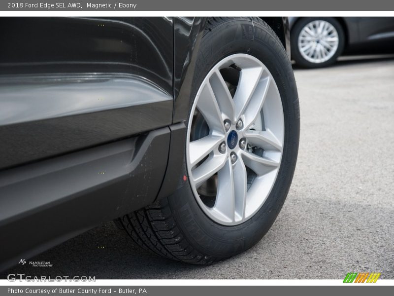 Magnetic / Ebony 2018 Ford Edge SEL AWD
