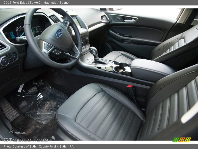 Magnetic / Ebony 2018 Ford Edge SEL AWD