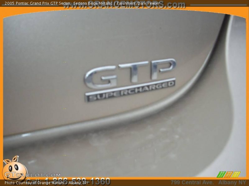 Sedona Beige Metallic / Parchment/Dark Pewter 2005 Pontiac Grand Prix GTP Sedan