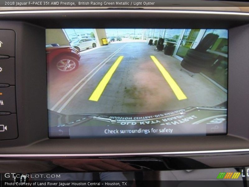 British Racing Green Metallic / Light Oyster 2018 Jaguar F-PACE 35t AWD Prestige