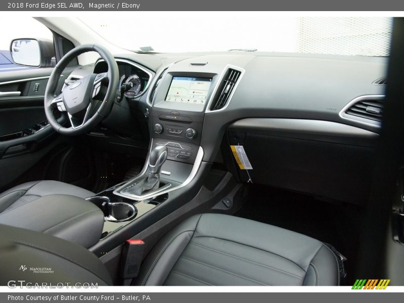 Magnetic / Ebony 2018 Ford Edge SEL AWD