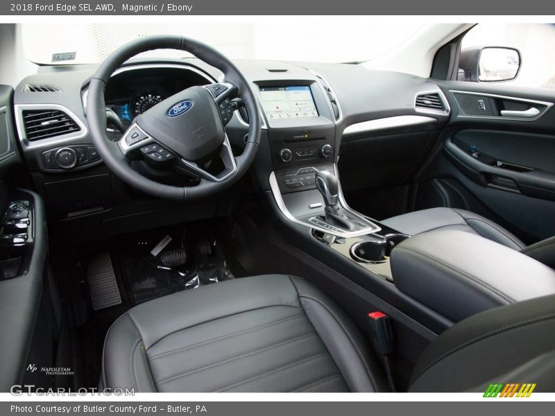 Magnetic / Ebony 2018 Ford Edge SEL AWD