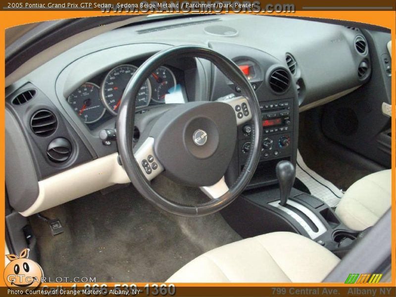 Sedona Beige Metallic / Parchment/Dark Pewter 2005 Pontiac Grand Prix GTP Sedan
