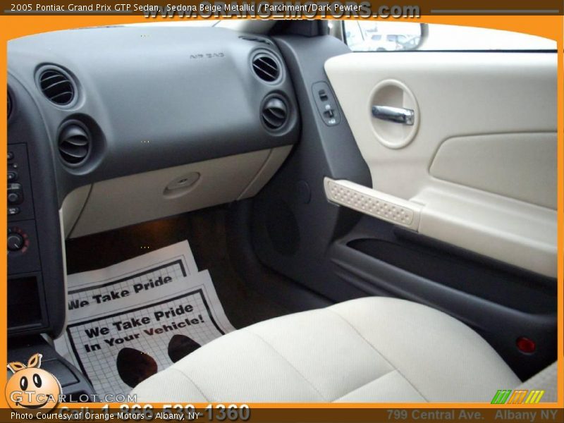 Sedona Beige Metallic / Parchment/Dark Pewter 2005 Pontiac Grand Prix GTP Sedan