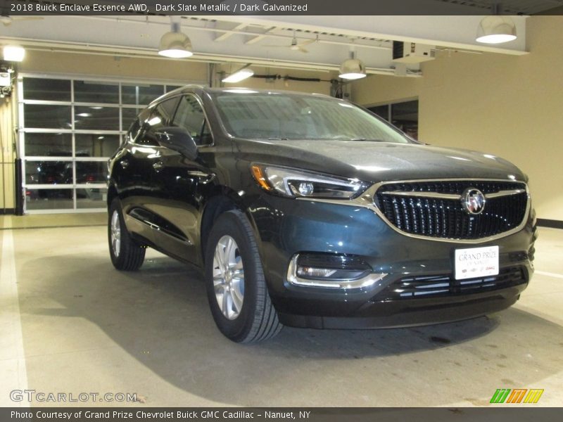 Dark Slate Metallic / Dark Galvanized 2018 Buick Enclave Essence AWD