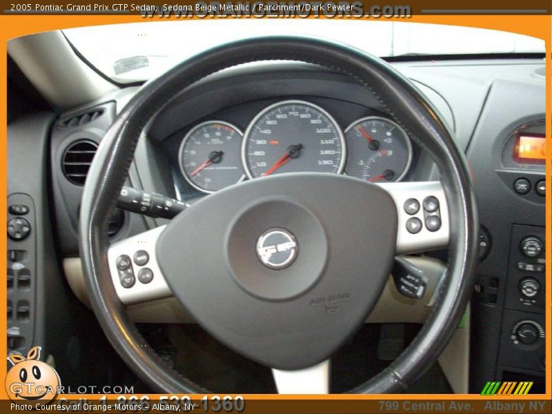 Sedona Beige Metallic / Parchment/Dark Pewter 2005 Pontiac Grand Prix GTP Sedan