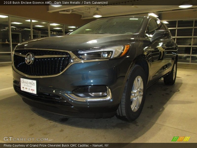 Dark Slate Metallic / Dark Galvanized 2018 Buick Enclave Essence AWD