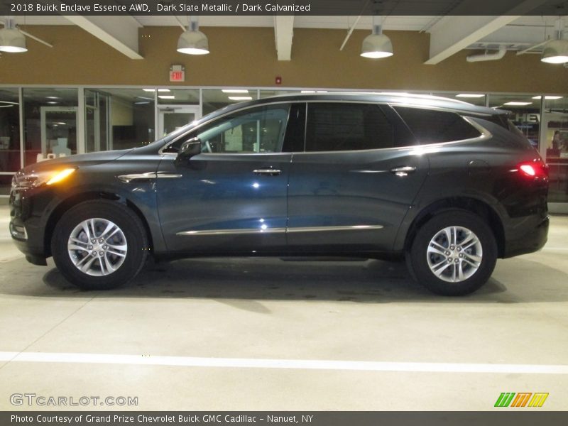 Dark Slate Metallic / Dark Galvanized 2018 Buick Enclave Essence AWD
